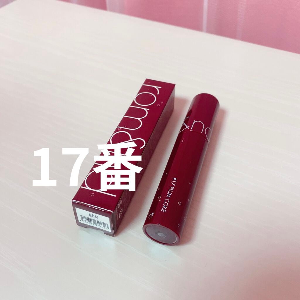 ジューシーラスティングティント/rom&nd/リップティントを使ったクチコミ(1枚目)