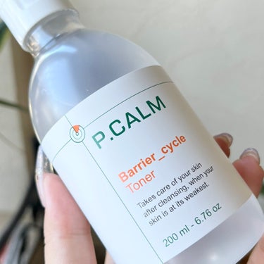 バリアサイクルトナー/P.CALM/化粧水を使ったクチコミ（5枚目）