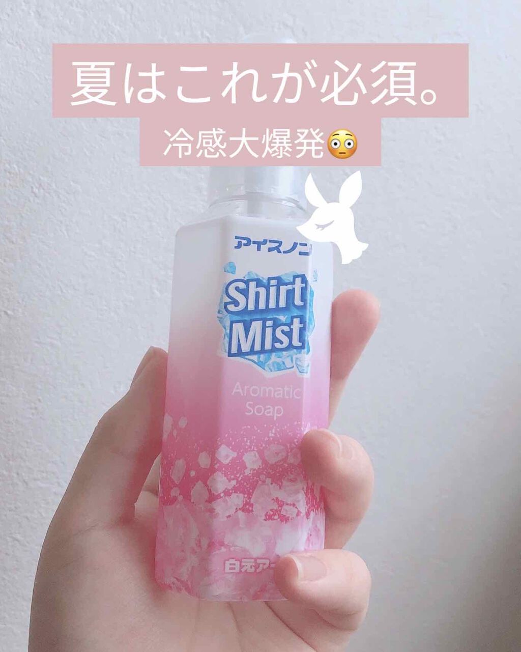 どこでもアイスノン シャツミスト せっけんの香り/白元/その他を使ったクチコミ(1枚目)