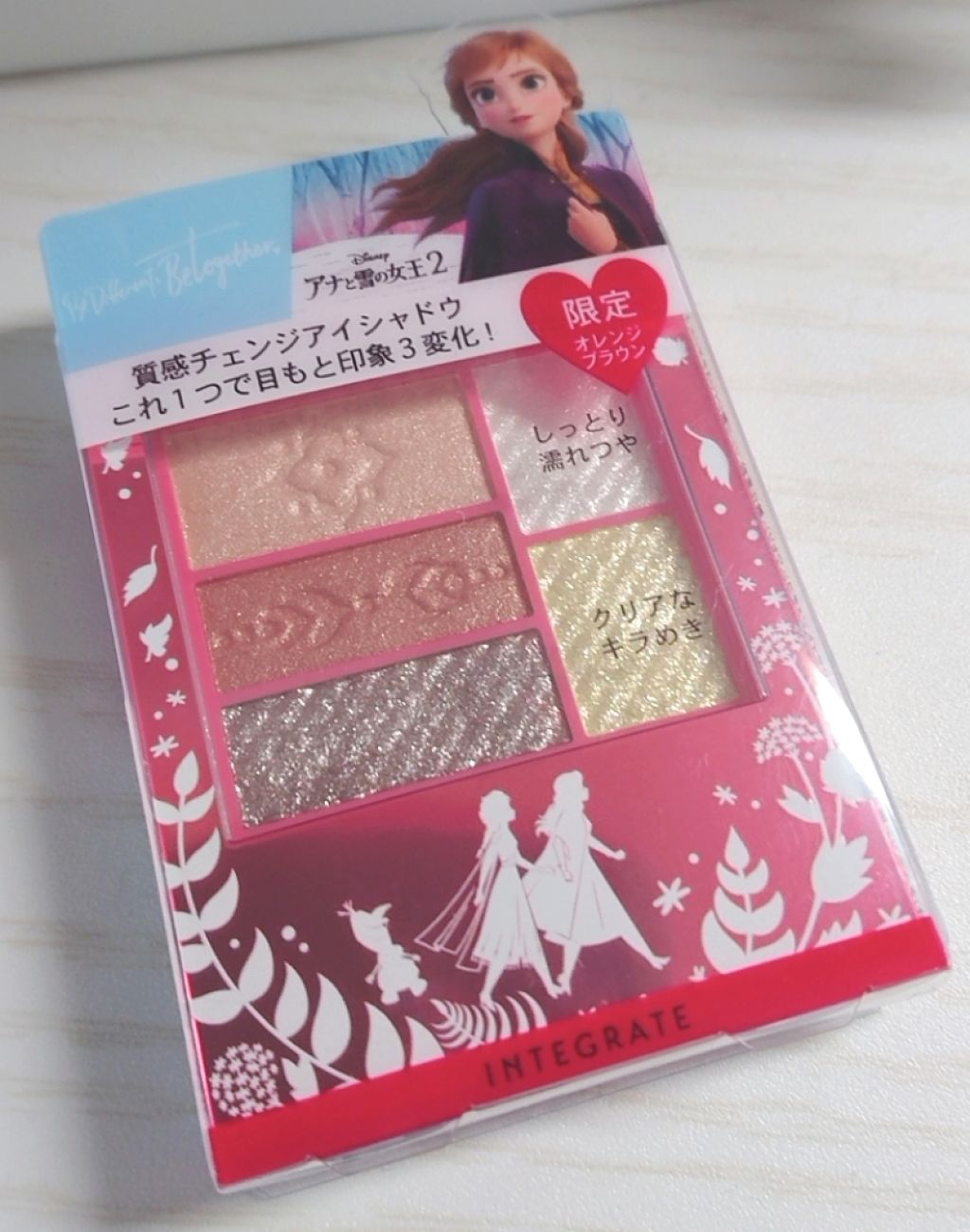 トリプルレシピアイズ/インテグレート/アイシャドウパレットを使ったクチコミ（1枚目）