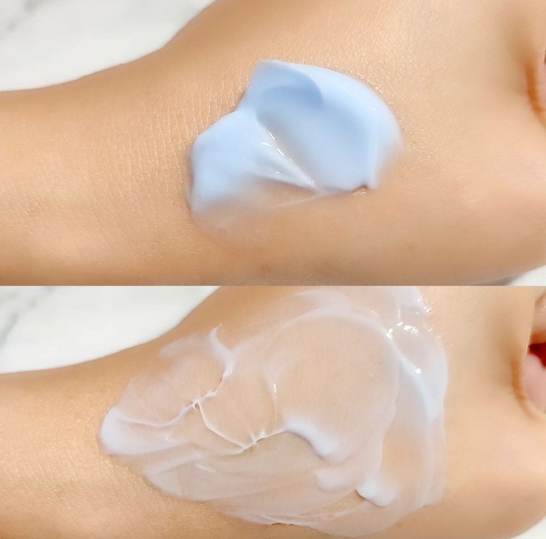 ミッドナイトブルーカーミングクリーム/Klairs/フェイスクリームを使ったクチコミ(4枚目)