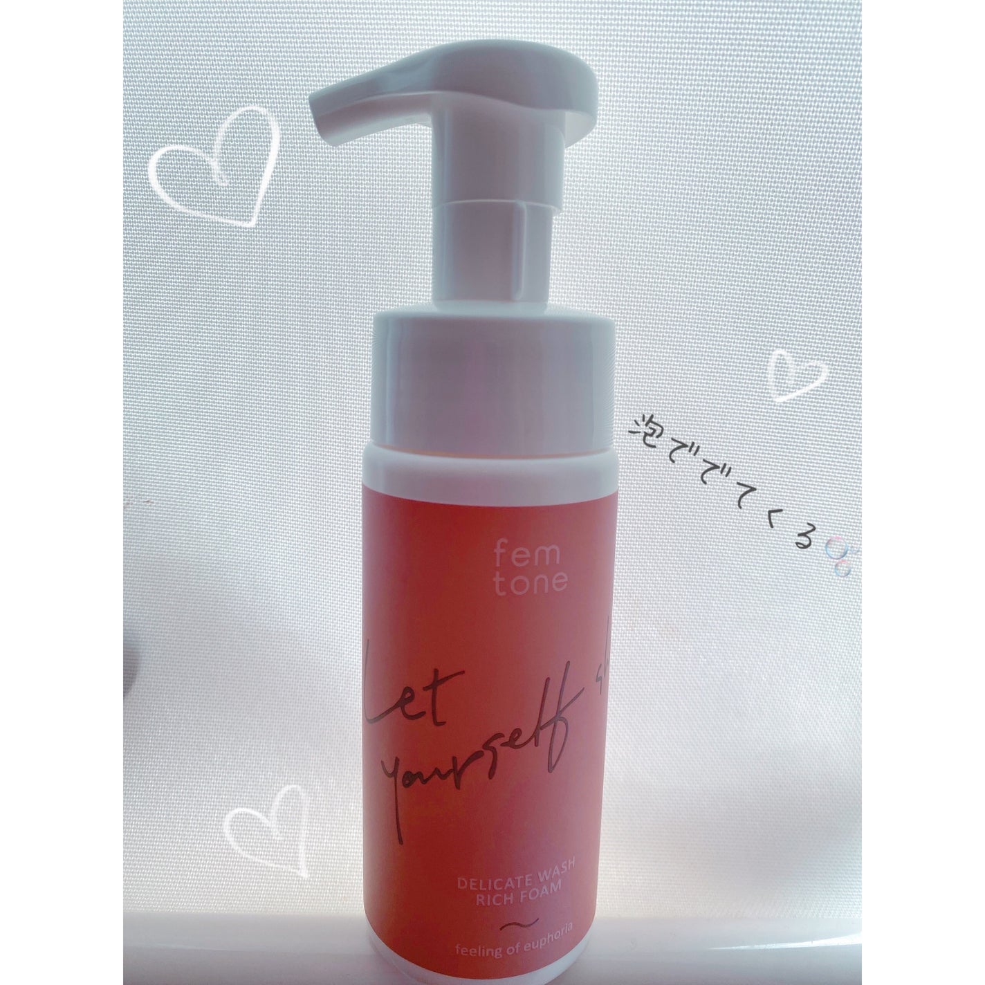 デリケートウォッシュ リッチフォームAY/fem tone/デリケートゾーンケアを使ったクチコミ(1枚目)