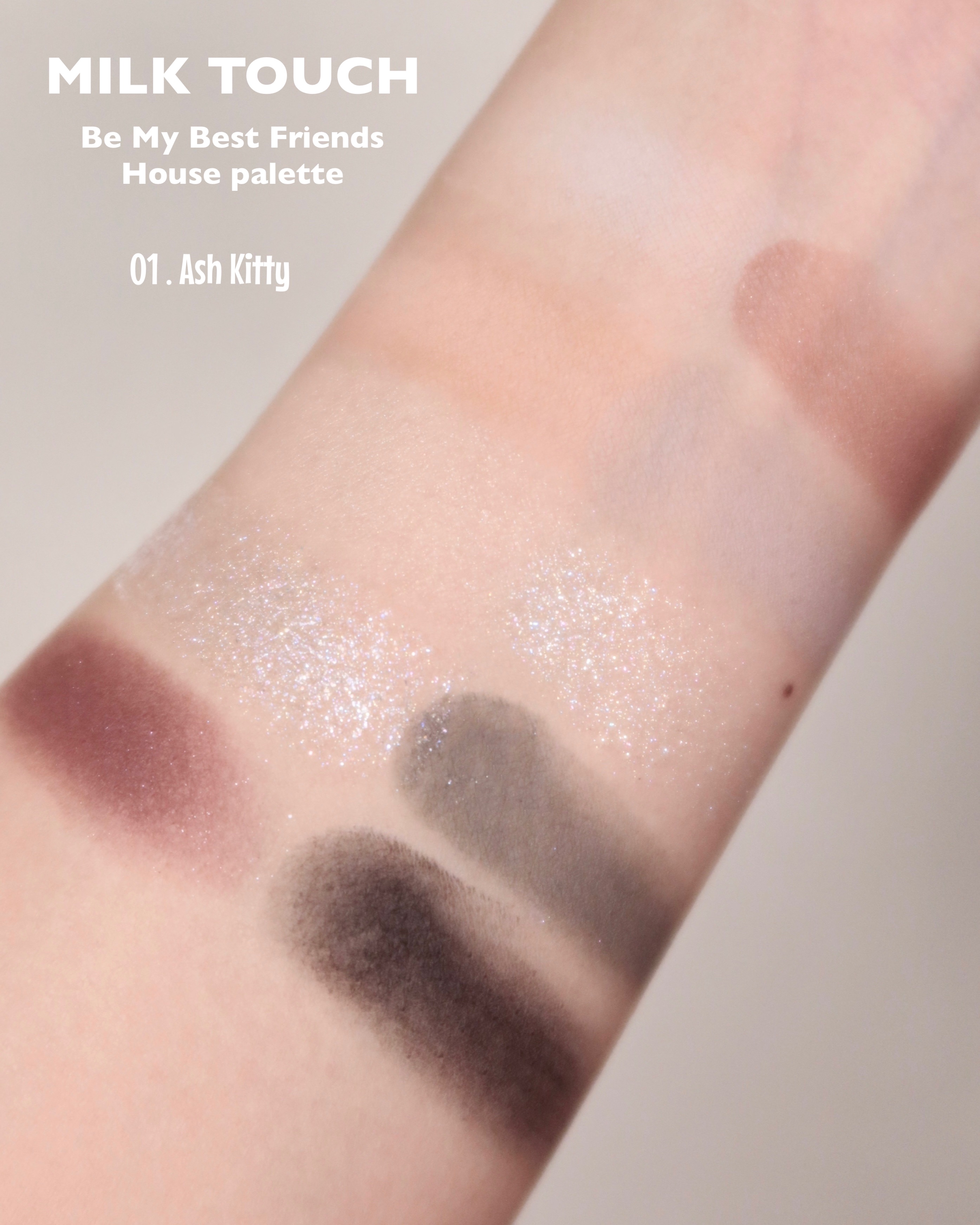 ビーマイベストフレンズハウスパレット 03 Golden Puppy/Milk Touch/アイシャドウパレットを使ったクチコミ（3枚目）