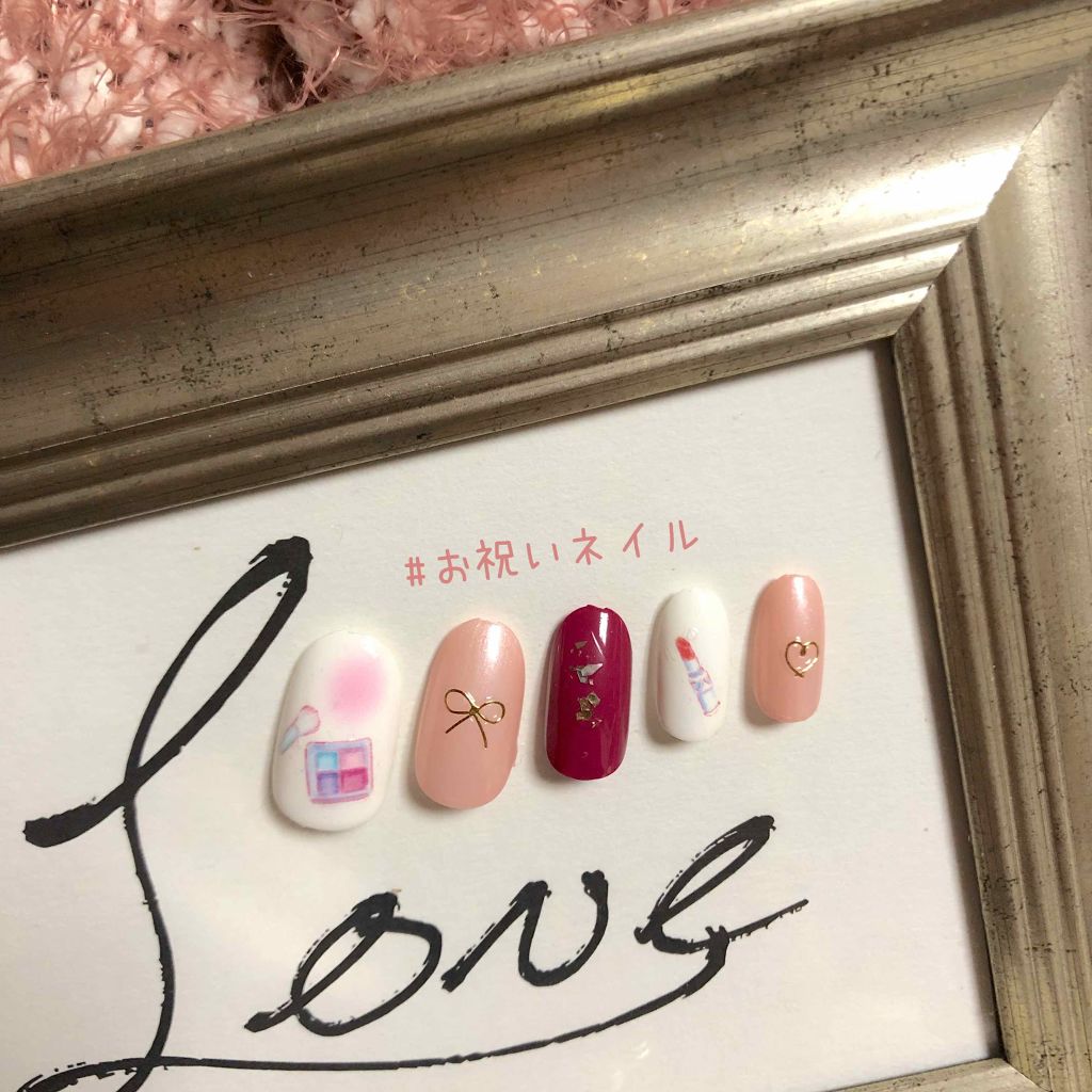 しずくネイルシール/キャンドゥ/ネイルシールを使ったクチコミ（1枚目）