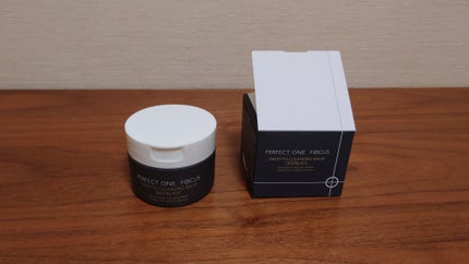 パーフェクトワンフォーカス スムースクレンジングバーム ディープブラック/PERFECT ONE FOCUS/クレンジングバームを使ったクチコミ(1枚目)