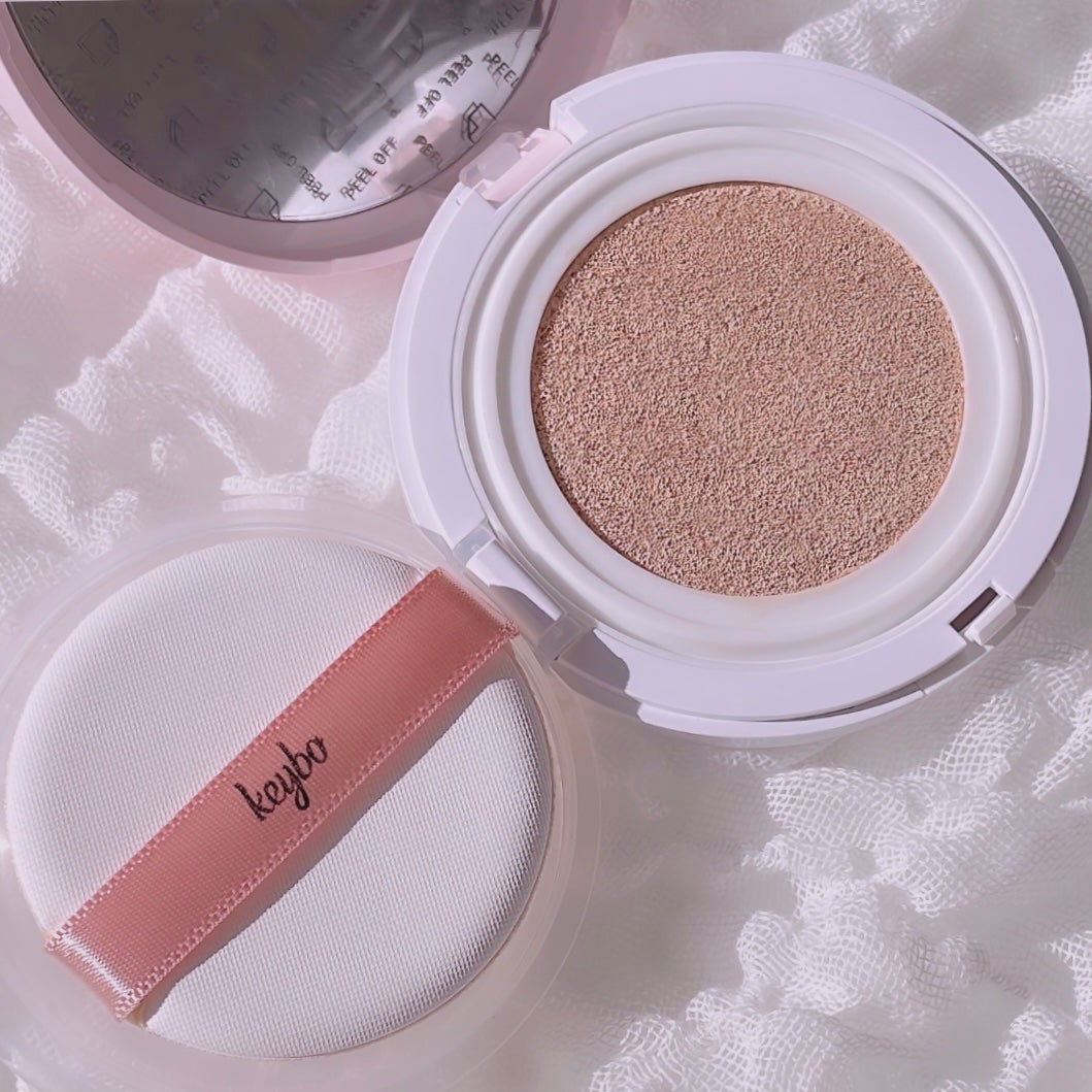 F5 リフレッシュクッション/keybo/クッションファンデーションを使ったクチコミ(2枚目)