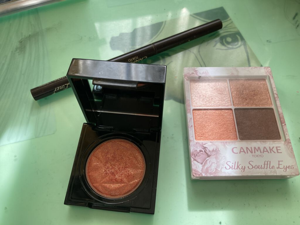 クリーミータッチライナー/キャンメイク/ジェルアイライナーを使ったクチコミ（2枚目）