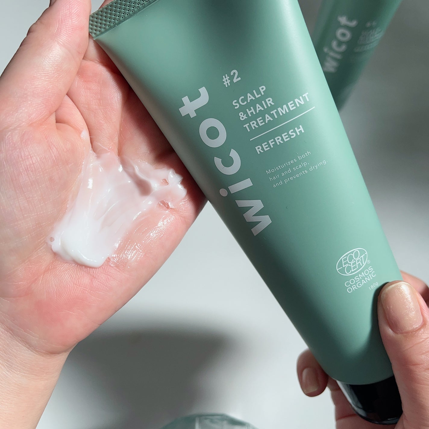 スカルプ&ヘア シャンプー/トリートメント リフレッシュ/wicot/市販シャンプーを使ったクチコミ(5枚目)