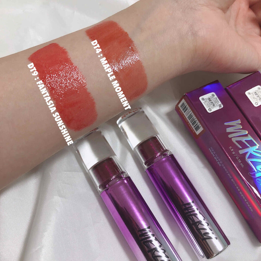 オーロラ デュイ ティント/MERZY/リップティントを使ったクチコミ（3枚目）