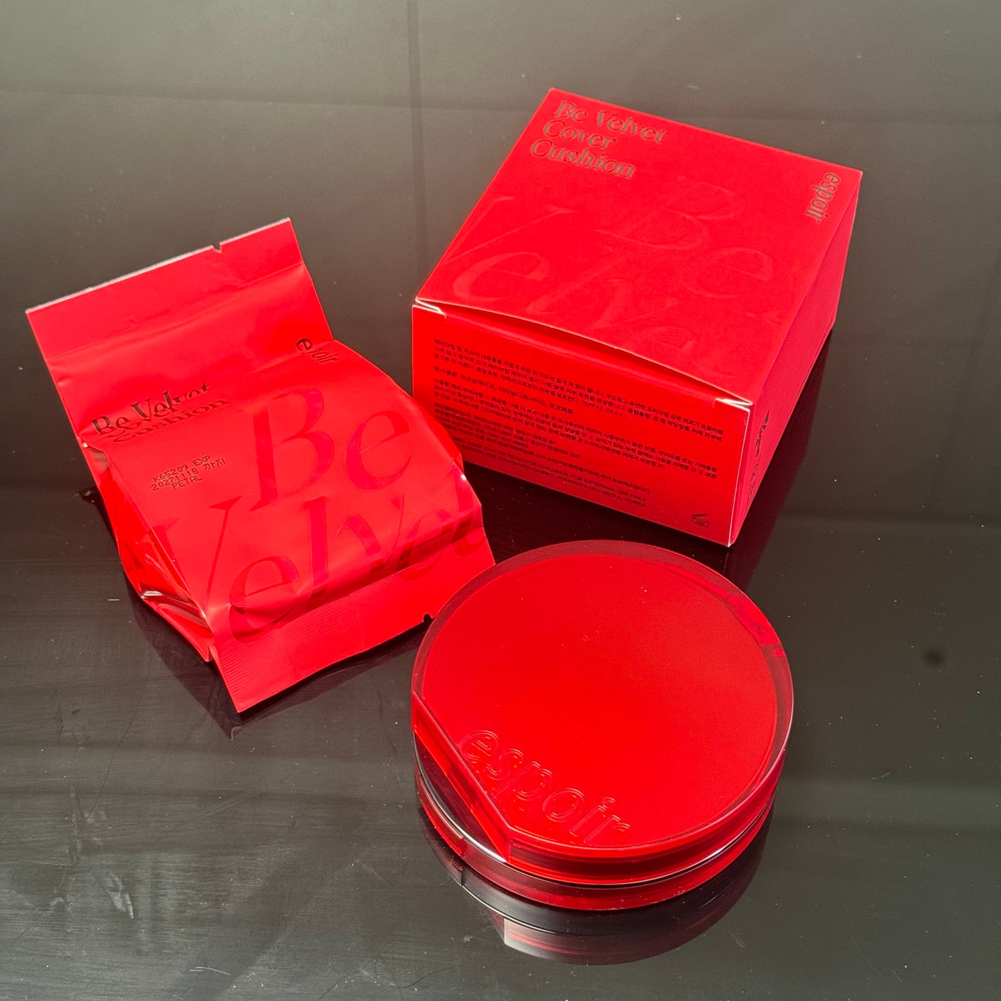 ビーベルベット カバークッション/espoir/クッションファンデーションを使ったクチコミ(1枚目)