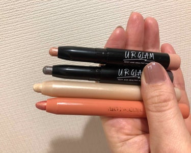 UR GLAM　EYESHADOW STICK/U R GLAM/ジェル・クリームアイシャドウを使ったクチコミ（2枚目）