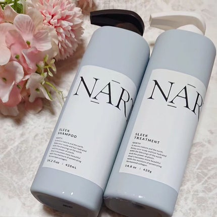スリーク&リラックスシャンプー/トリートメント/NARTH/市販シャンプーを使ったクチコミ(1枚目)