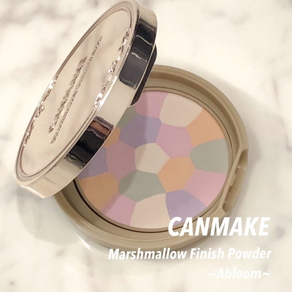 マシュマロフィニッシュパウダー ~Abloom~/キャンメイク/プレストパウダーを使ったクチコミ(1枚目)