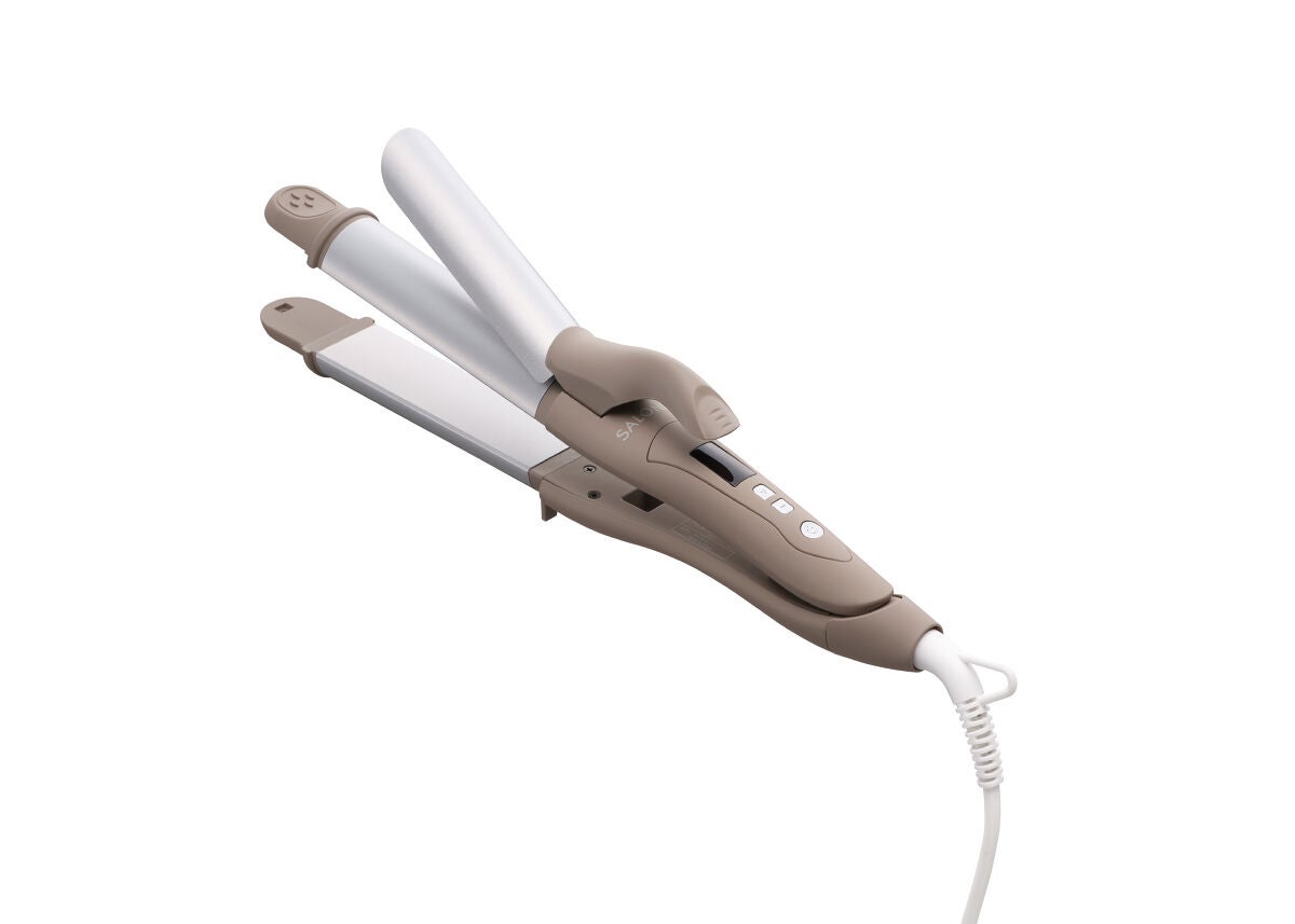 SALONIA 2WAYヘアアイロン ユーアンドミーベージュ(22AW限定カラー)