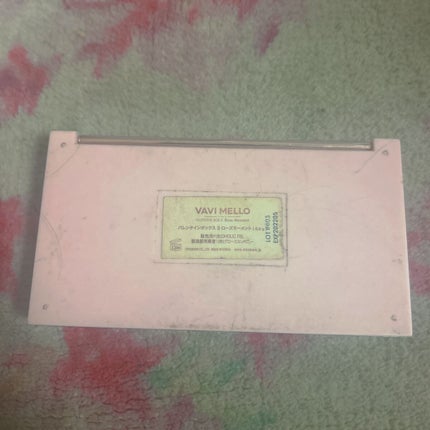 バレンタインボックス3ローズモーメント/VAVI MELLO/アイシャドウパレットを使ったクチコミ(2枚目)