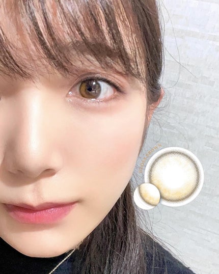 Chu's me 1day グロスブラウン/Chu's me/ワンデー(1DAY)カラコンを使ったクチコミ(1枚目)