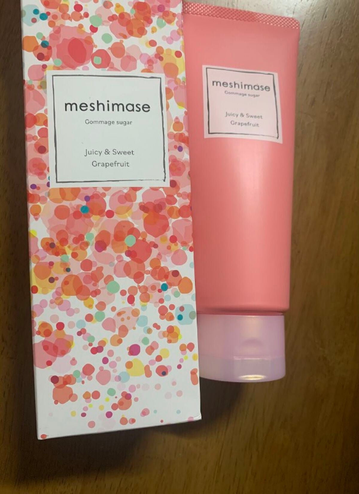ゴマージュシュガー/meshimase/ボディスクラブを使ったクチコミ(1枚目)