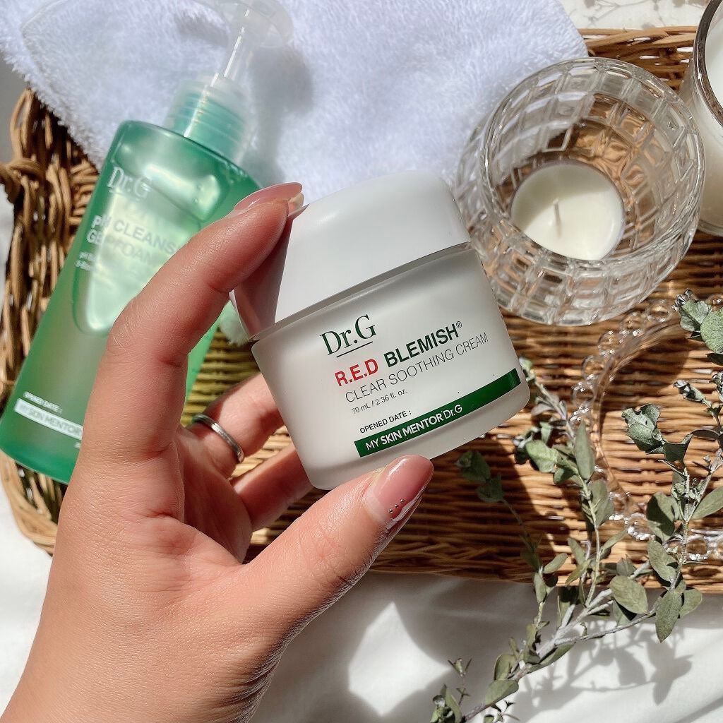 レッドB・Cスムージングクリーム/Dr.G/フェイスクリームを使ったクチコミ(4枚目)