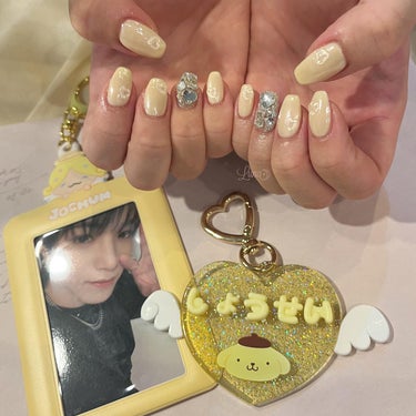 Iuna. Mizuki on LIPS 「.yellow🌟🌙💛✨#nail#nailstagram#ge..」（1枚目）