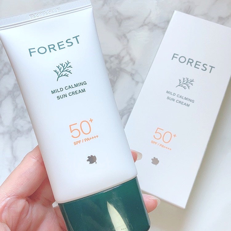 フォレスト マイルドカーミングサンクリーム/FoRest by Greenfinger/日焼け止めクリームを使ったクチコミ(2枚目)