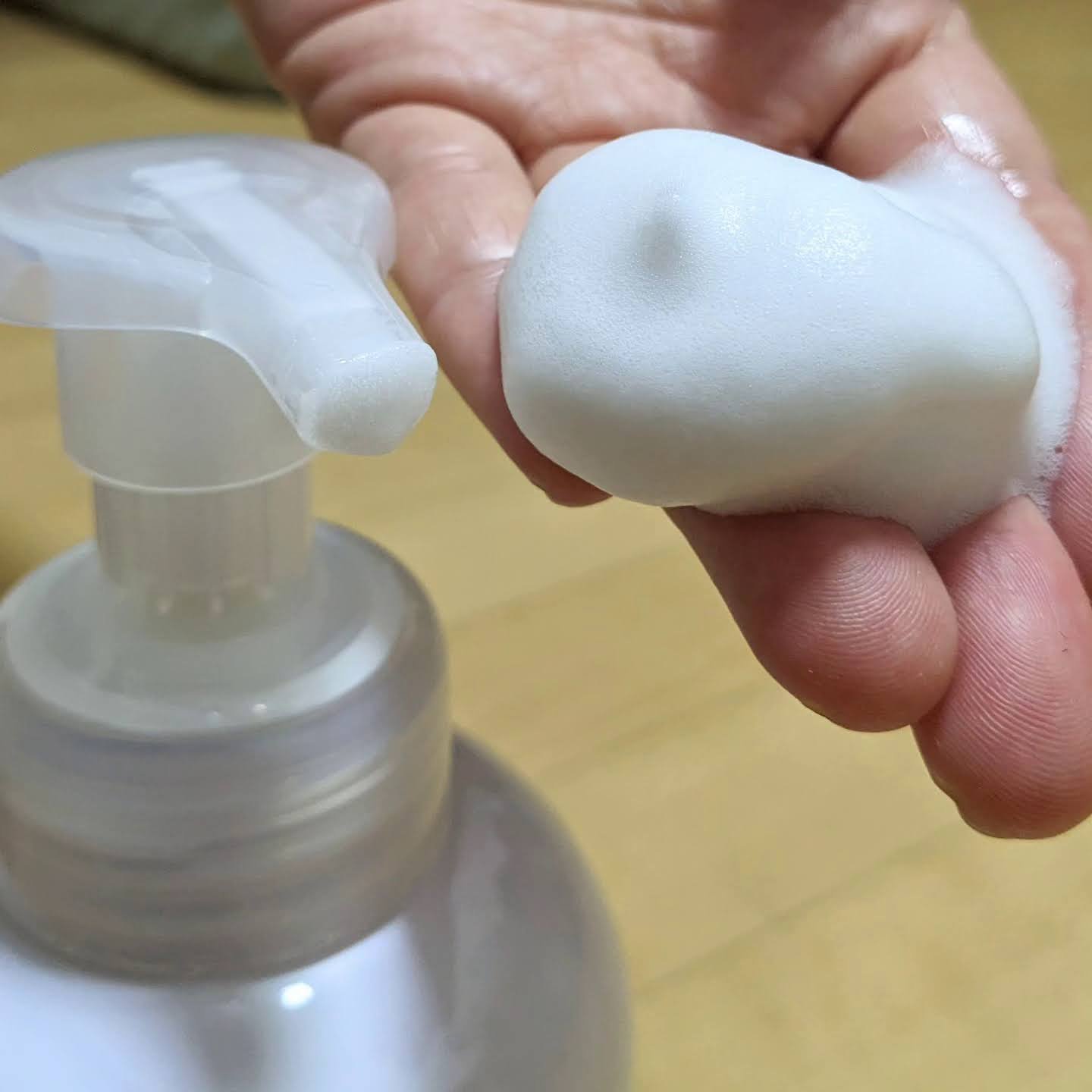 CAC フォーミングウォッシュのクチコミ「痒くな～い✨乾燥肌の母娘が大絶賛👩‍👧❣️
続けて使いたい洗浄料No.11️⃣

表皮美容研究.....」（2枚目）