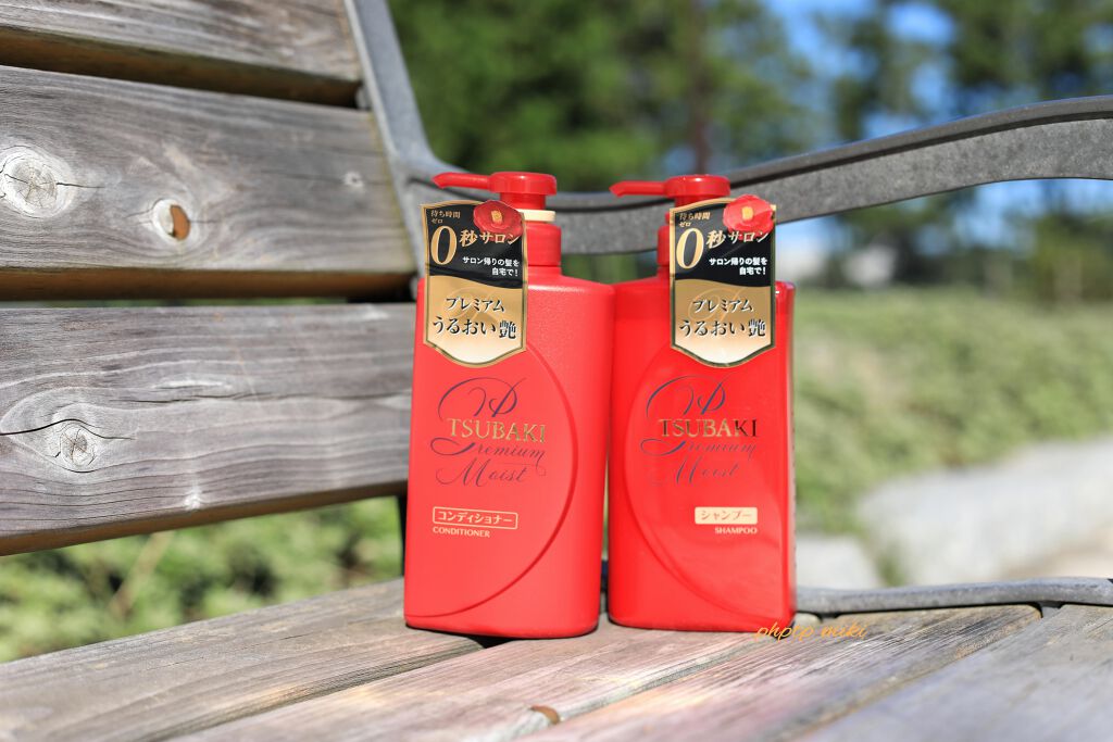 プレミアムモイスト シャンプー／ヘアコンディショナー/TSUBAKI/市販シャンプーを使ったクチコミ（1枚目）