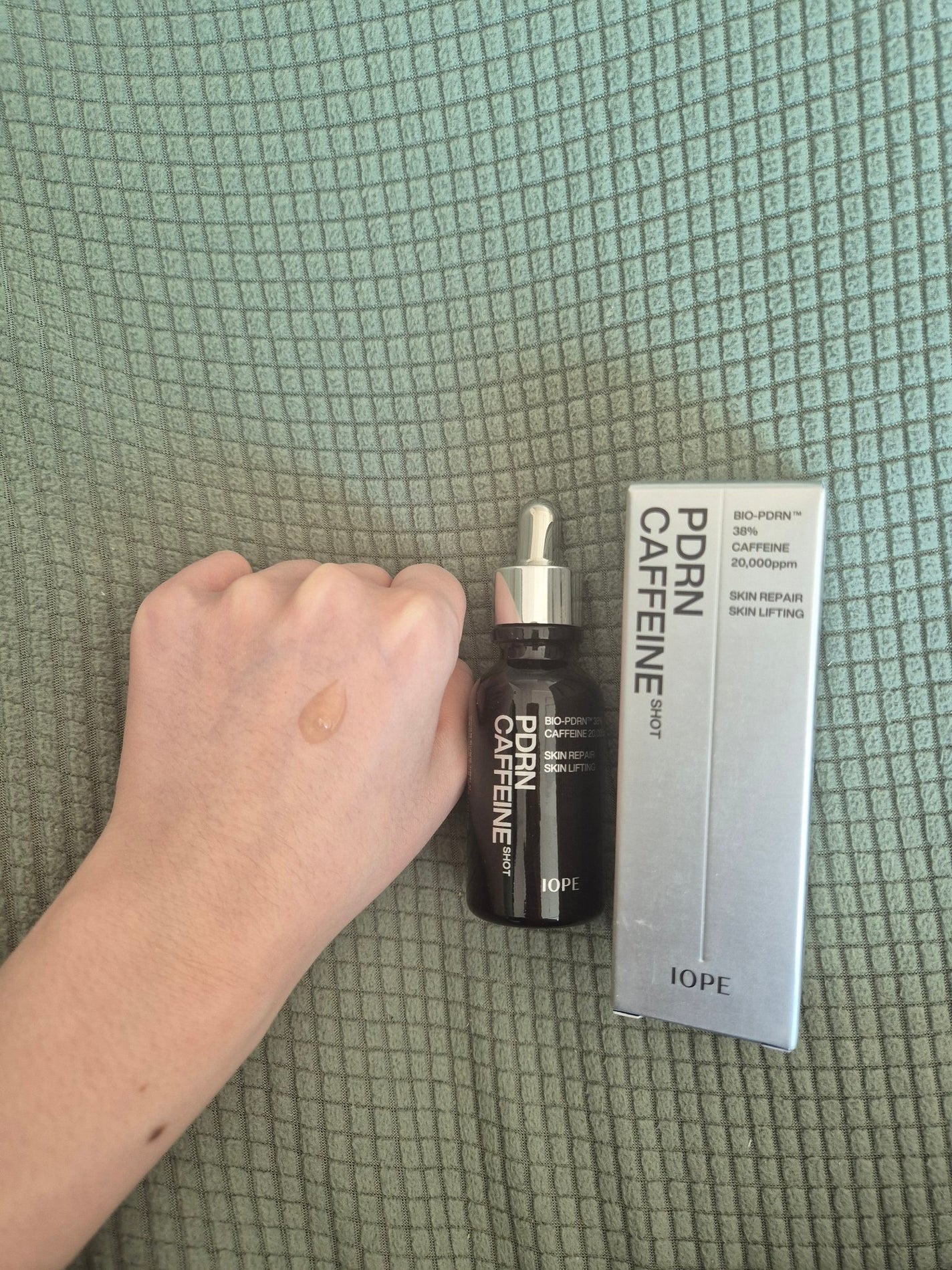 PDRNカフェインショット/IOPE/美容液を使ったクチコミ(3枚目)