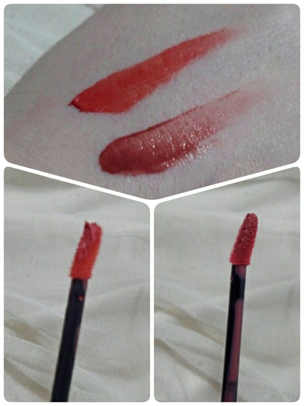 スーパーテンプティング リップルージュ/VT/リップグロスを使ったクチコミ(5枚目)