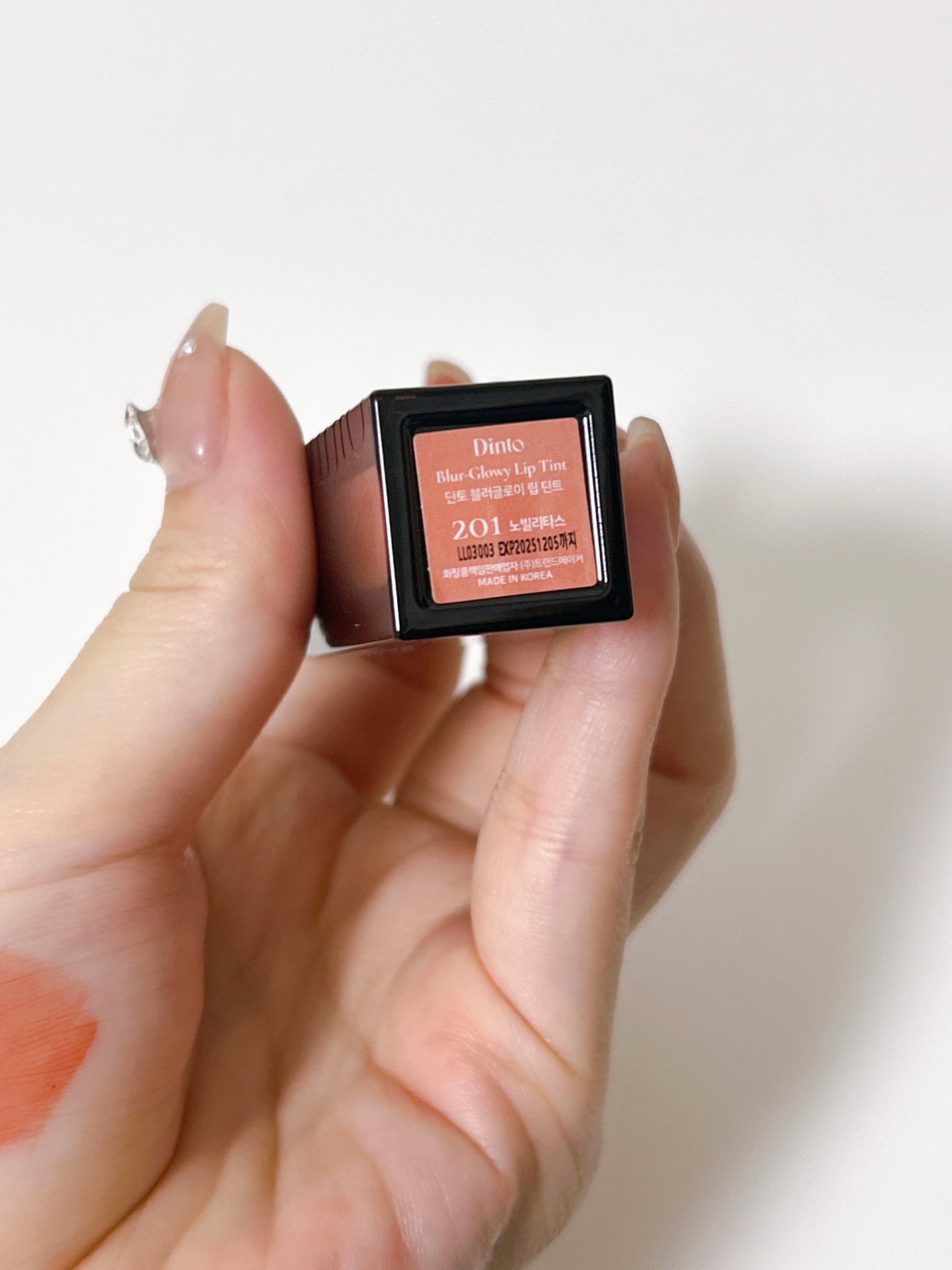 ブラーグロイリップティント/Dinto/リップティントを使ったクチコミ(5枚目)