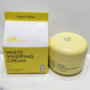WHITE WHIPPING CREAM(ウユクリーム) レモンイエロー/G9SKIN/化粧下地を使ったクチコミ（3枚目）