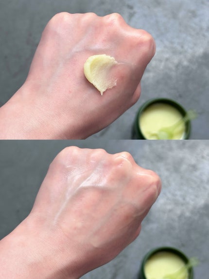 グリーンディープポアクレンジングバーム/Dr.G/クレンジングバームを使ったクチコミ(2枚目)