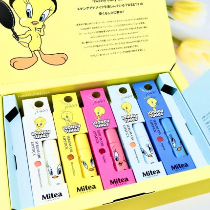 セラムオイルリップスティック /ミティア オーガニック/口紅を使ったクチコミ(4枚目)