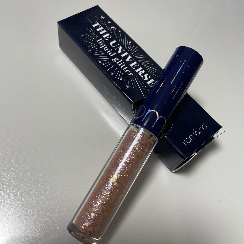 リキッド グリッター シャドウ/rom&nd/グリッターを使ったクチコミ（1枚目）