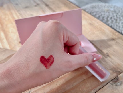 Melty flower lip tint/haomii/口紅を使ったクチコミ(3枚目)