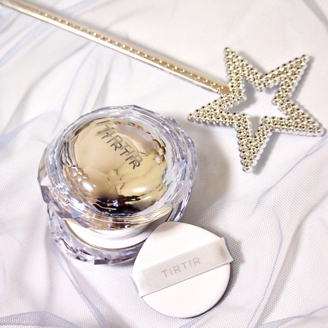 マスクフィット クリスタルメッシュクッション/TIRTIR(ティルティル)/クッションファンデーションを使ったクチコミ(1枚目)