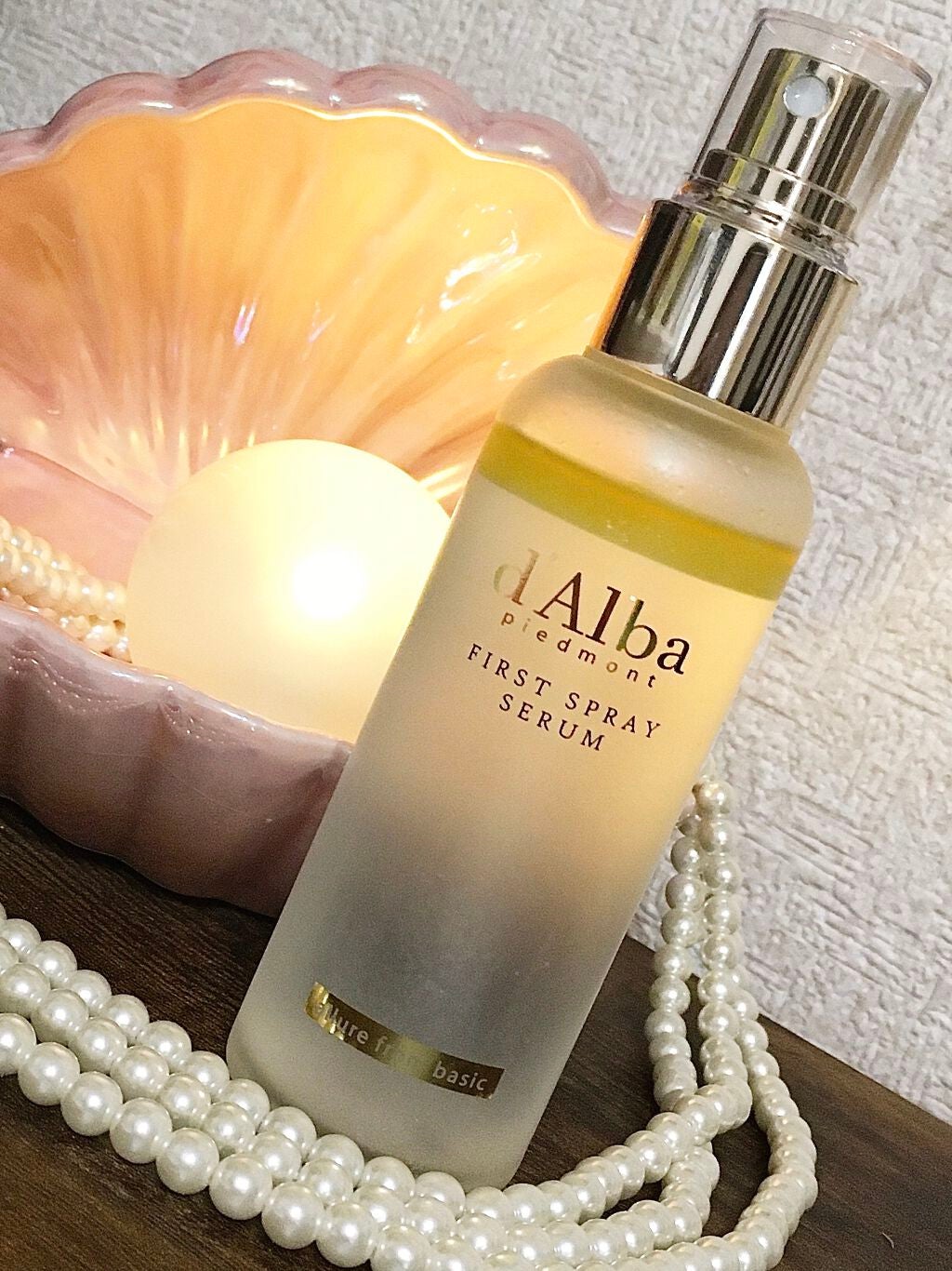 ダルバ ホワイトトリュフファーストスプレーセラム/ダルバ/ミスト状化粧水を使ったクチコミ(3枚目)