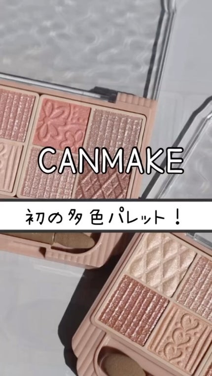 プティパレットアイズ/キャンメイク/パウダーアイシャドウを使ったクチコミ(1枚目)