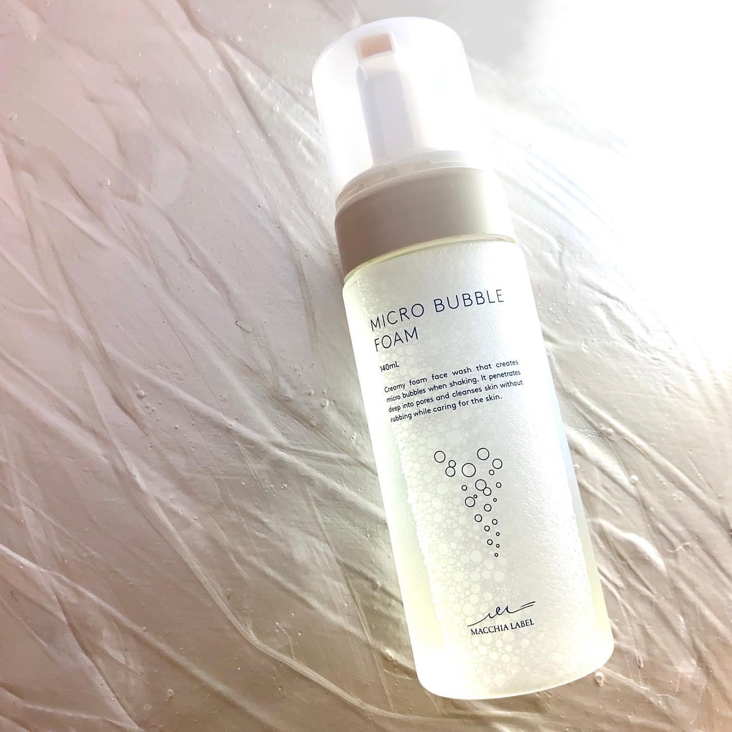 マイクロバブルフォーム/Macchia Label/泡洗顔を使ったクチコミ(1枚目)