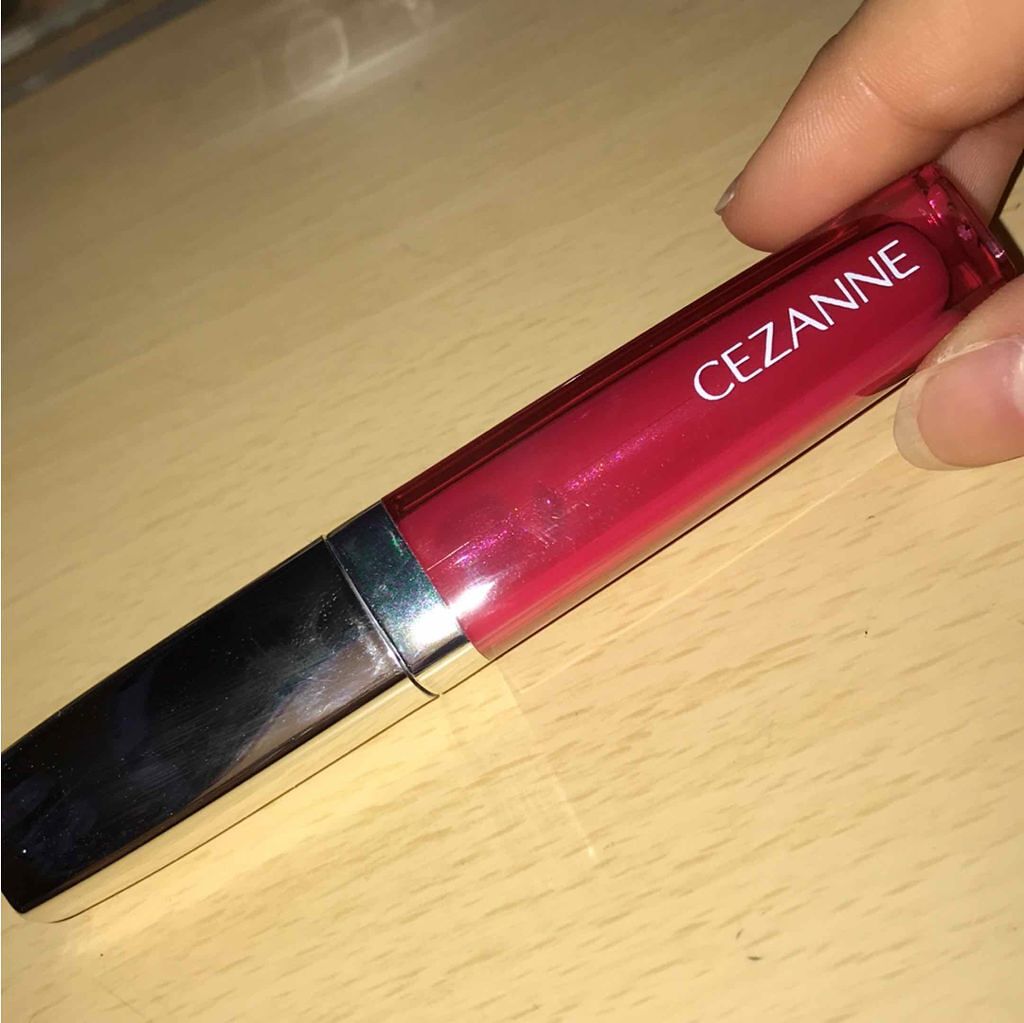 ジェルグロスリップ/CEZANNE/リップグロスを使ったクチコミ（1枚目）