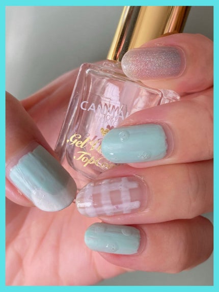 ジェルボリュームトップコート/キャンメイク/ネイルトップコートを使ったクチコミ(2枚目)