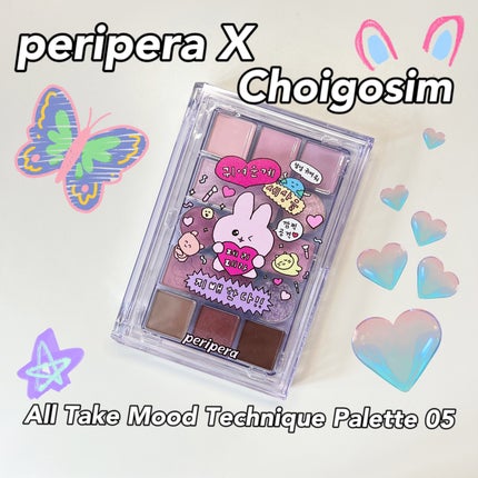 PERIPERA オールテイクムードテクニックパレットのクチコミ「PERIPERA x Choigosim
こんにちは😃Fegaです。
今回はPERIPE.....」(1枚目)