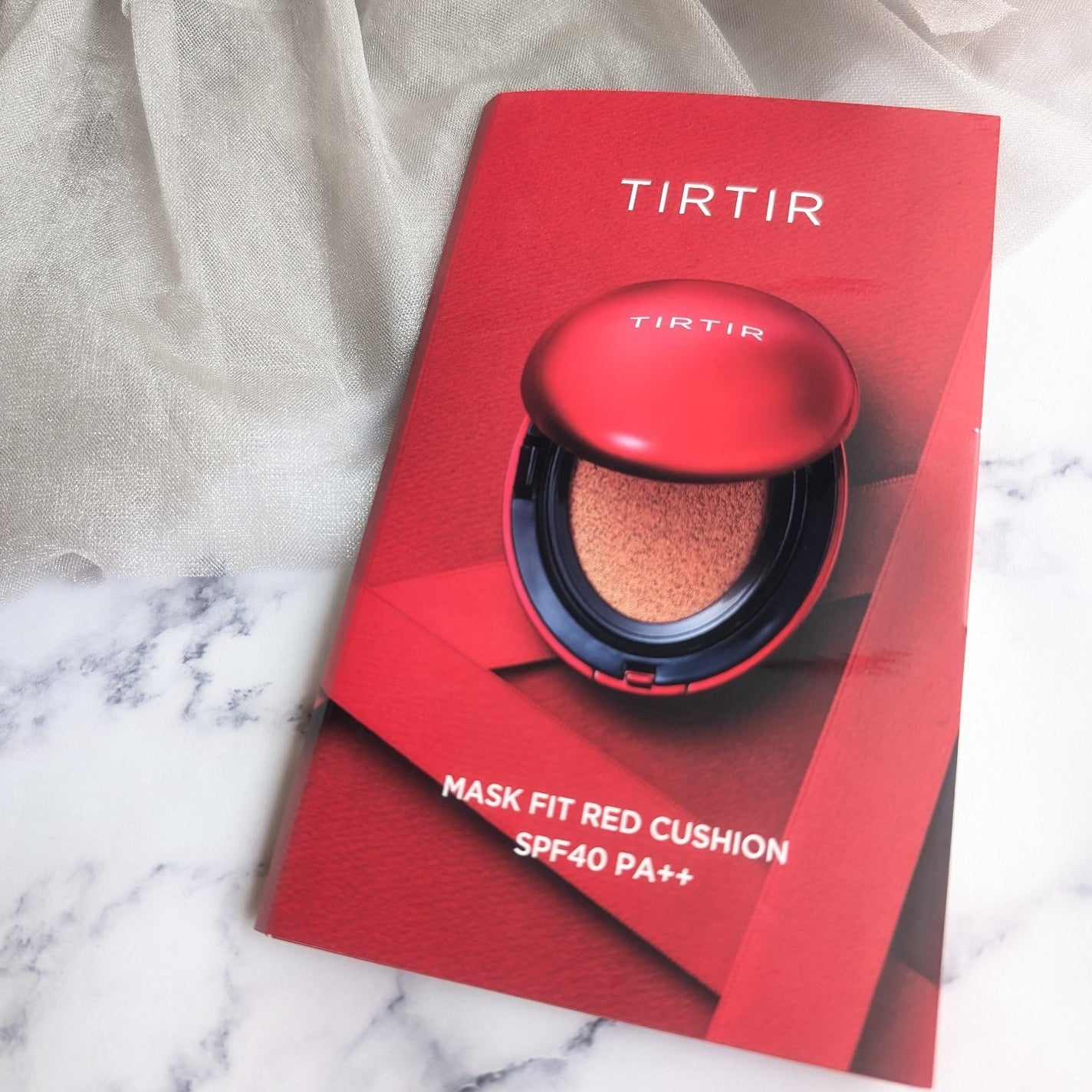 マスク フィット レッド クッション/TIRTIR(ティルティル)/クッションファンデーションを使ったクチコミ(1枚目)