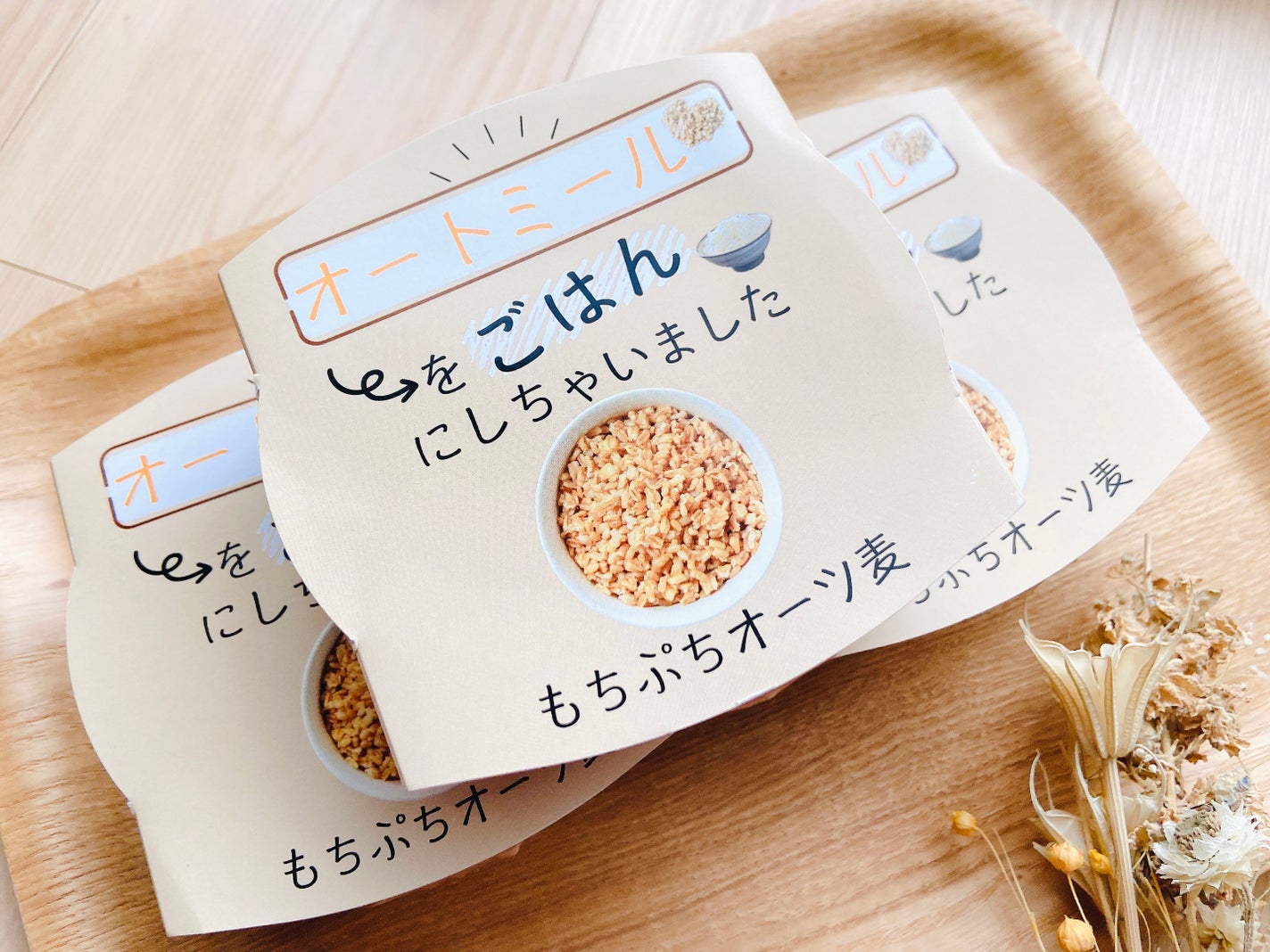 オートミールをごはんにしちゃいました もちぷちオーツ麦/TRICE/低糖質食品を使ったクチコミ(3枚目)