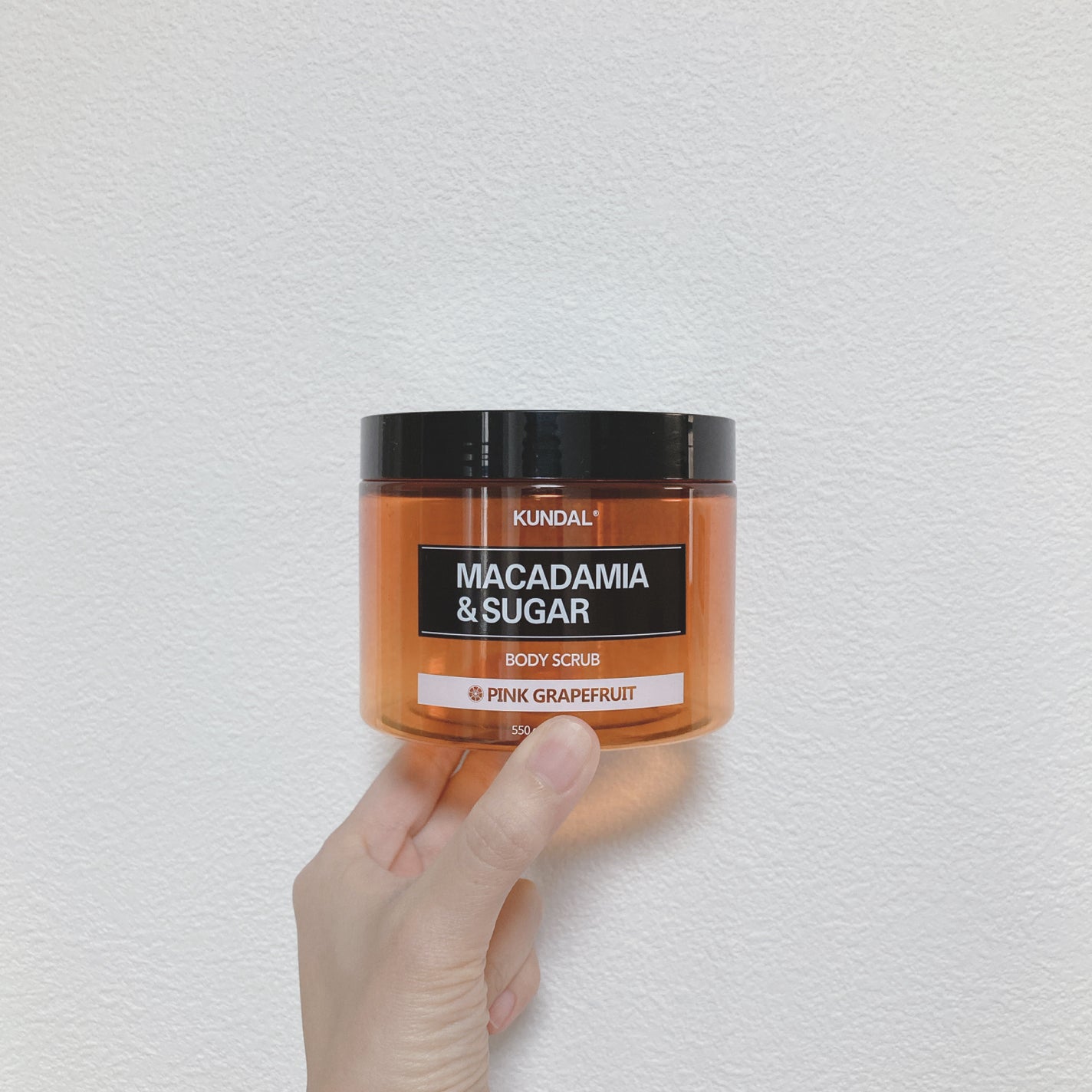 シュガーボディスクラブ ピンクグレープフルーツ/KUNDAL/ボディスクラブを使ったクチコミ(1枚目)