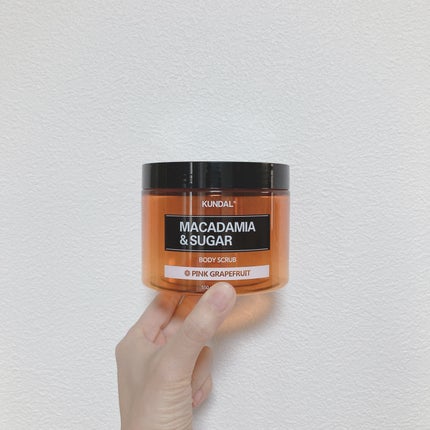 シュガーボディスクラブ ピンクグレープフルーツ/KUNDAL/ボディスクラブを使ったクチコミ(1枚目)