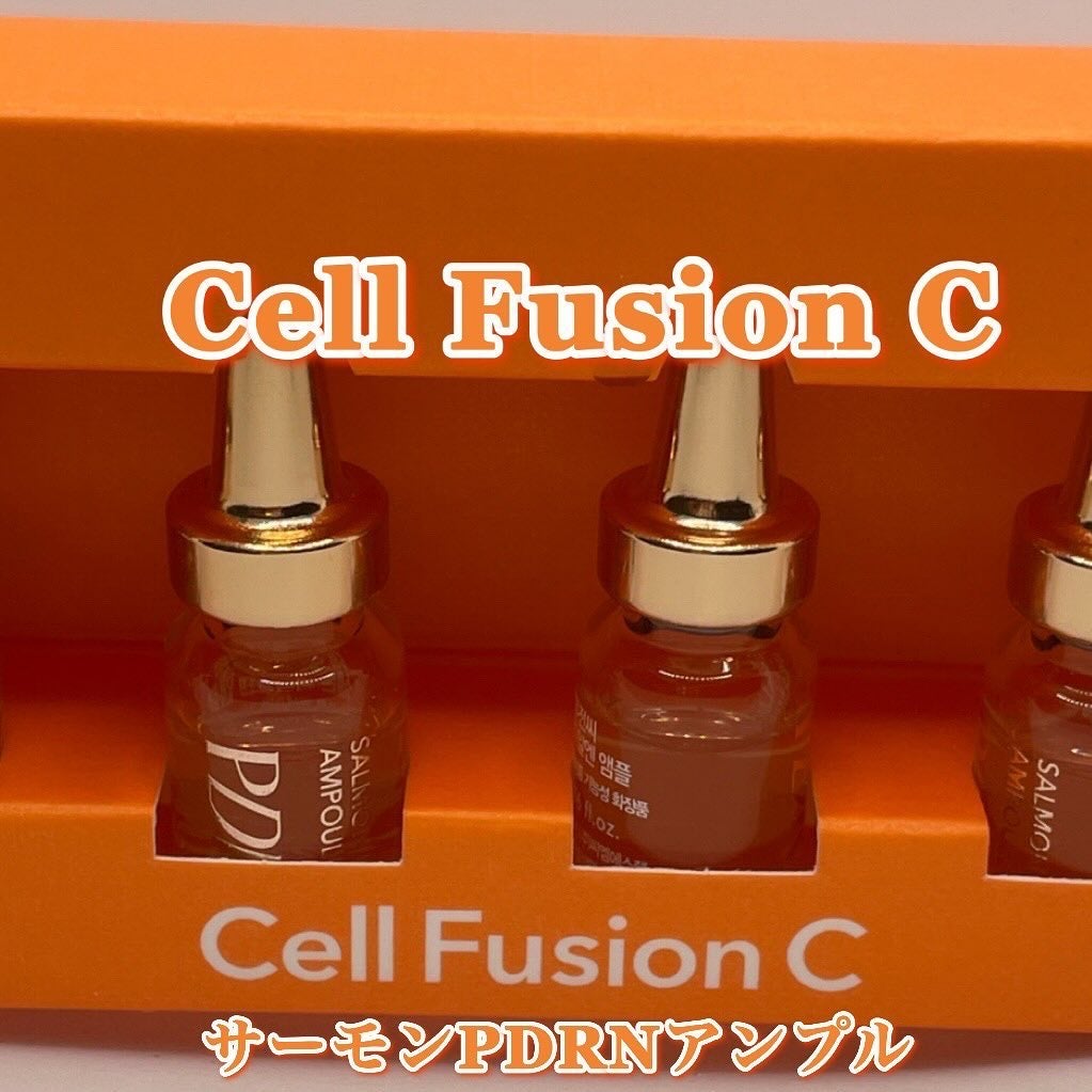 サーモンPDRNアンプル/Cell Fusion C(セルフュージョンシー)/美容液を使ったクチコミ(1枚目)