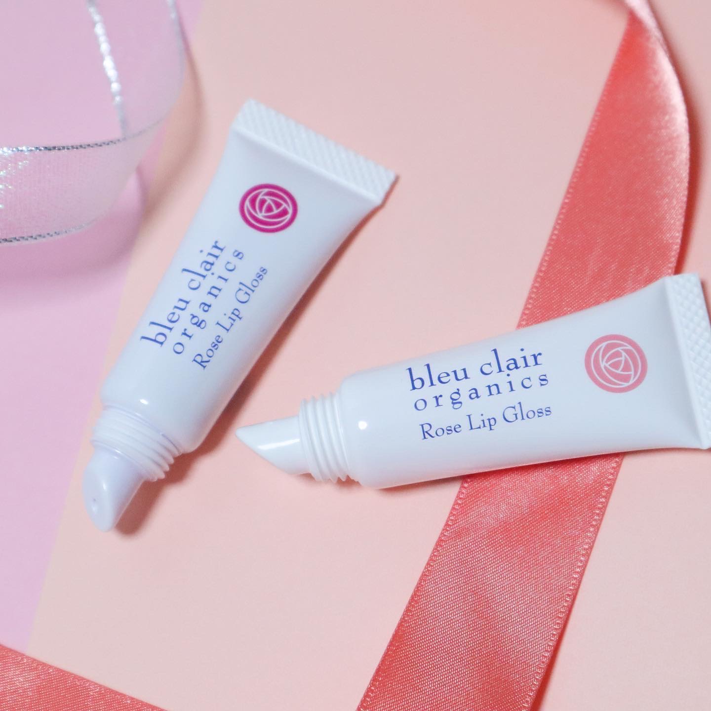 ローズリップグロス オーガニックレッド/ブルークレール/リップグロスを使ったクチコミ（2枚目）