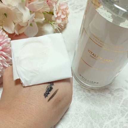 バイタリティ スキン クレンジングドロップス (クレンジングウォーター)/ブリリアージュ/クレンジングウォーターを使ったクチコミ(4枚目)