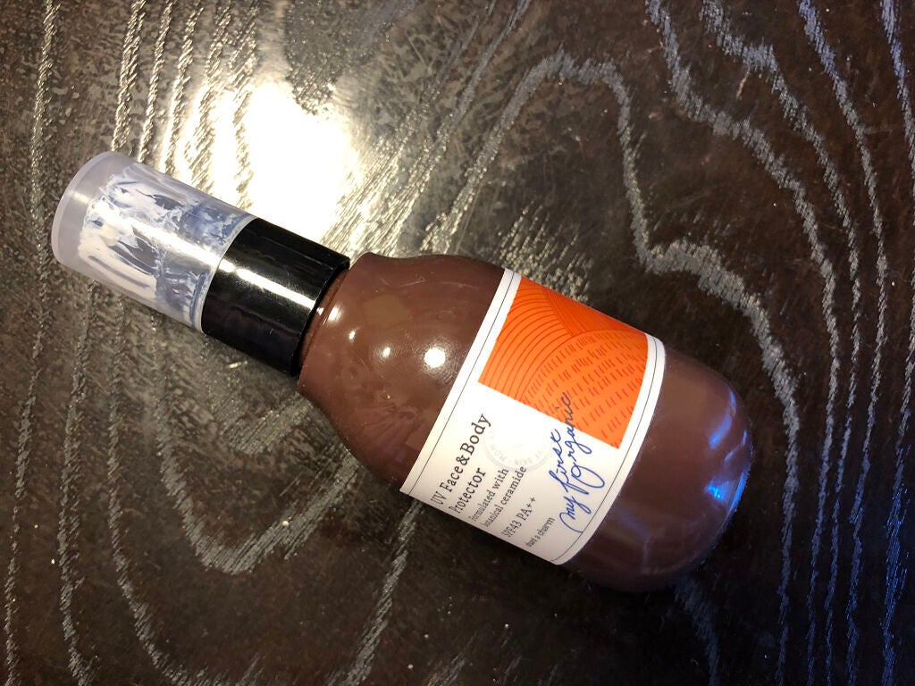 UVフェイス&ボディプロテクター/chant a charm /日焼け止めミルクを使ったクチコミ(1枚目)