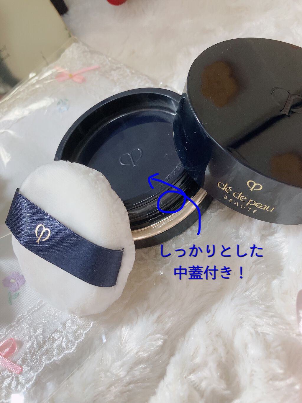 プードルトランスパラントn/クレ・ド・ポー ボーテ/ルースパウダーを使ったクチコミ(2枚目)